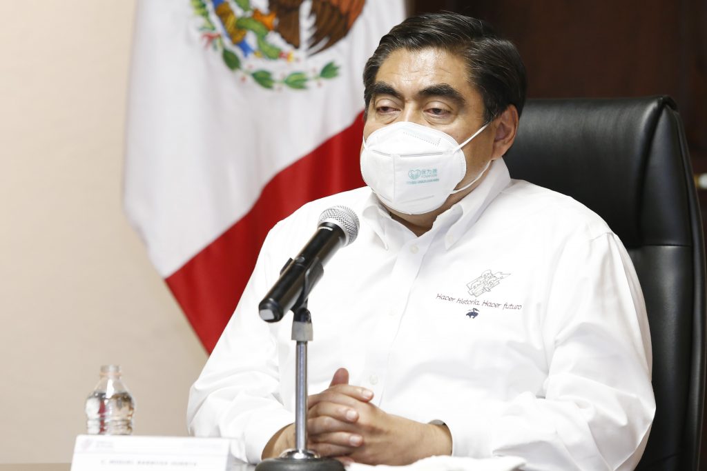 Video desde Puebla: El sistema de Salud estatal no colapsará por el Covid-19, reitera Barbosa Huerta.