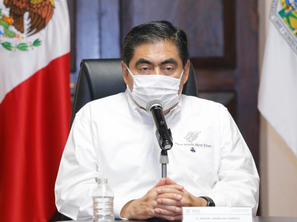 Video desde Puebla: Gobernador Barbosa acusó que algunos candidatos tienen nexos con delincuentes