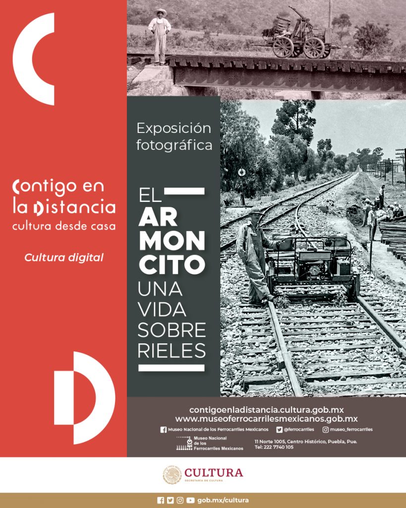 Llega la exposición El armoncito, una vida sobre rieles a Contigo en la distancia