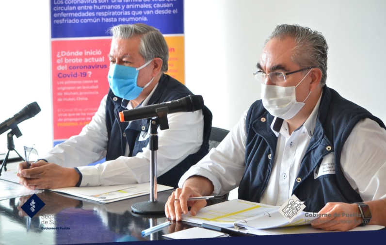 A cuatro meses del inicio de la pandemia en Puebla, la Secretaría de Salud reportó 319 nuevos contagios y 59 defunciones