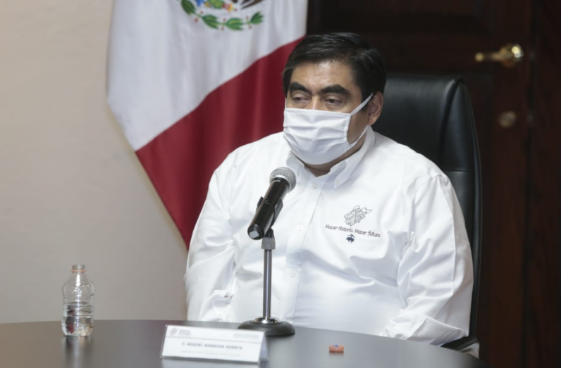 En Puebla no habrá colapso hospitalario, aseguró el gobernador Miguel Barbosa.
