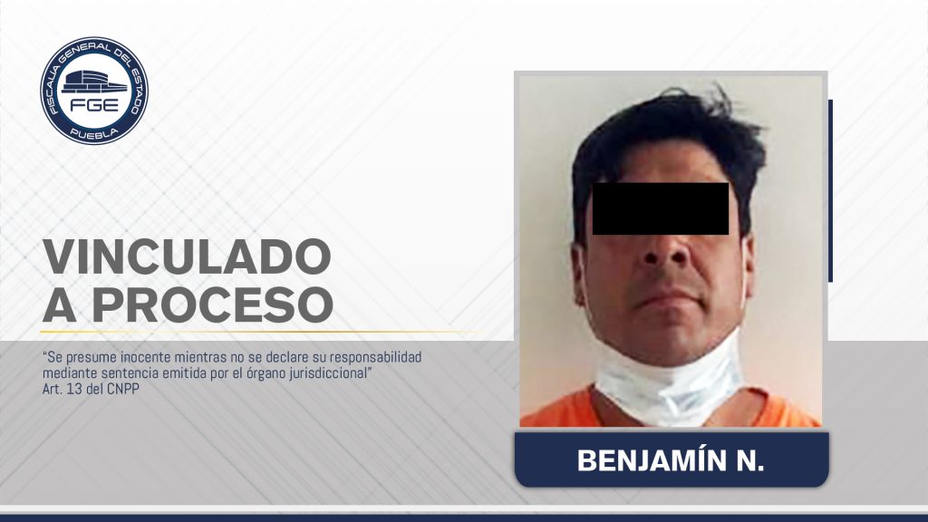 Prisión contra investigado por lesionar a su pareja en Izúcar