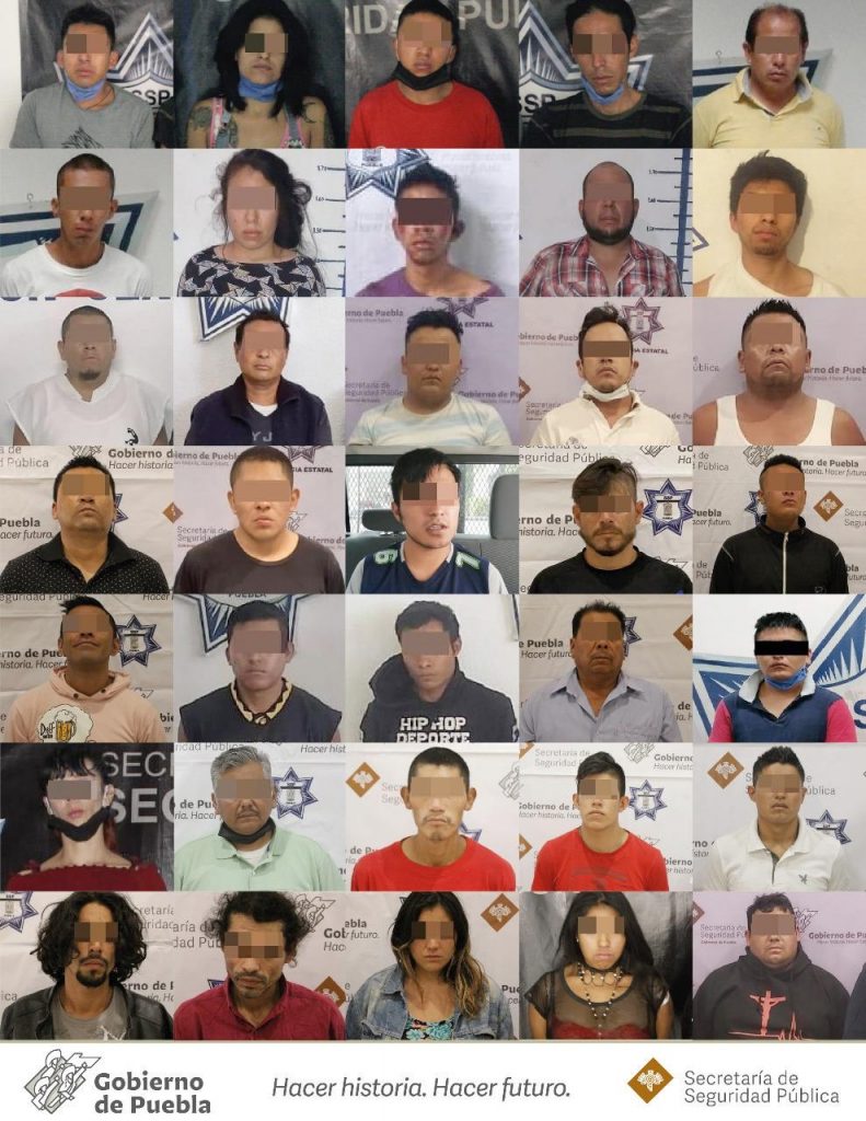 Más de mil 600 detenidos en menos de 5 meses: SSP