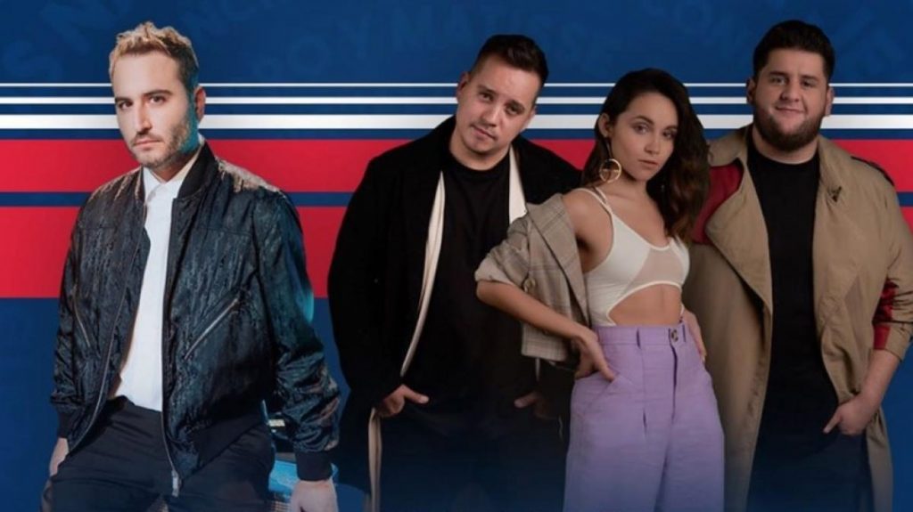 Matisse y Jesús de Reik dan concierto en página de MLB