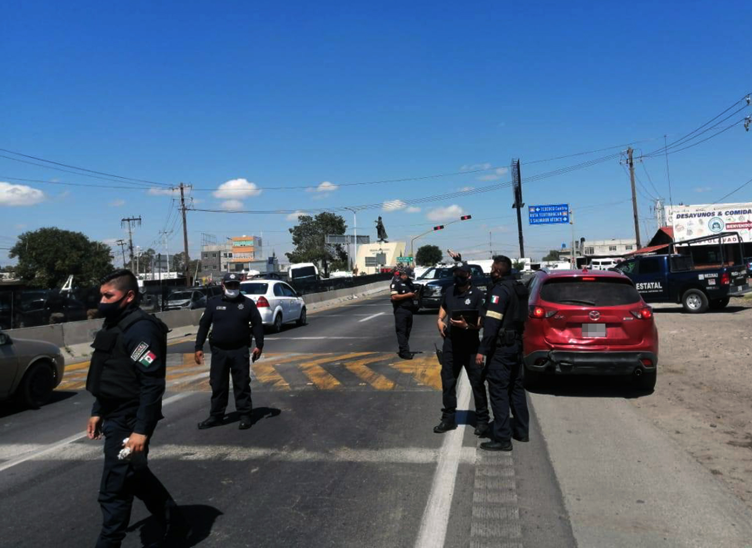 Tlaxcala y Estado De México implementan un operativo para detectar vehículos con reporte de robo