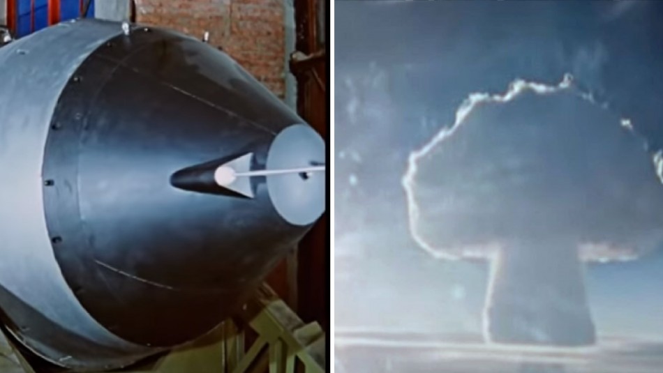 Video muestra el lanzamiento de la “Bomba del Zar”: El arma más potente de la historia