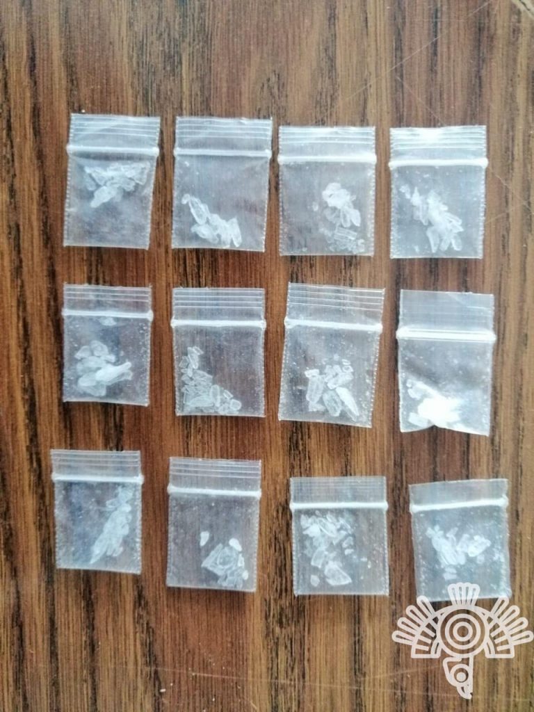 En Amozoc, policía estatal captura a presunto narcovendedor