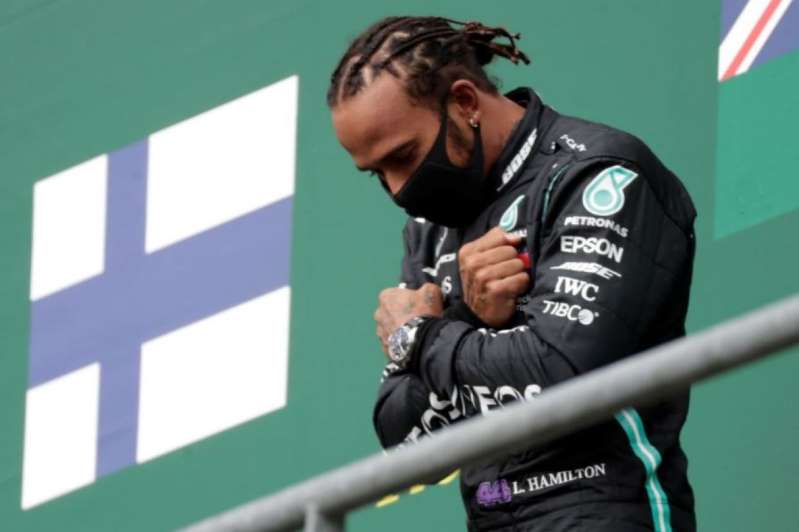 Lewis Hamilton arrasa en el GP de Bélgica y dedica su triunfo a Chadwick Boseman