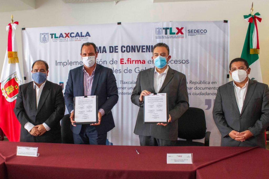 Sedeco y Tet firman convenio para implementar la firma electrónica