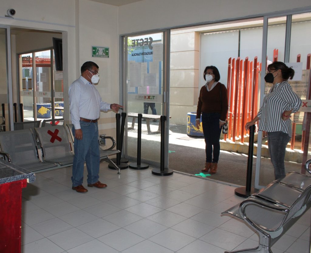 Implementa Secte medidas de protección sanitaria ante futura reanudación de trámites