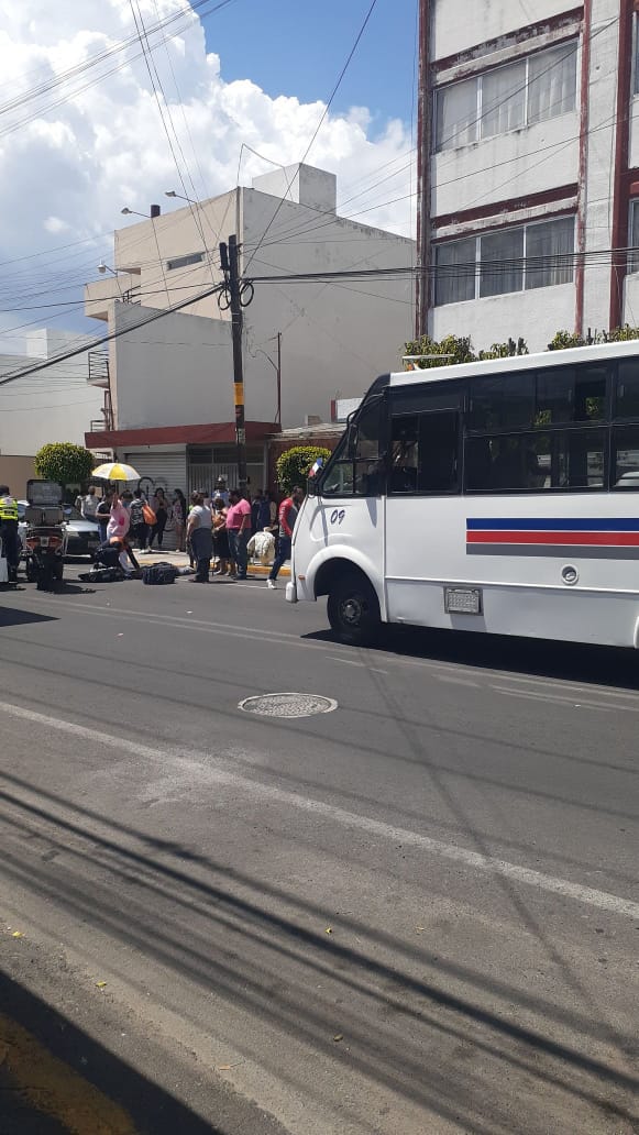 Unidad del transporte público atropelló y mató a un hombre en San Baltazar Campeche