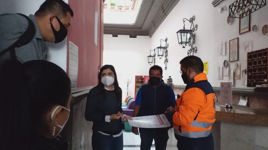 Supervisa Claudia Rivera reactivación de la economía local