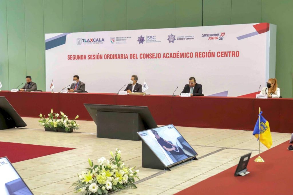 Tlaxcala, sede de la 2da sesión del Consejo Académico de institutos de formación policial región centro