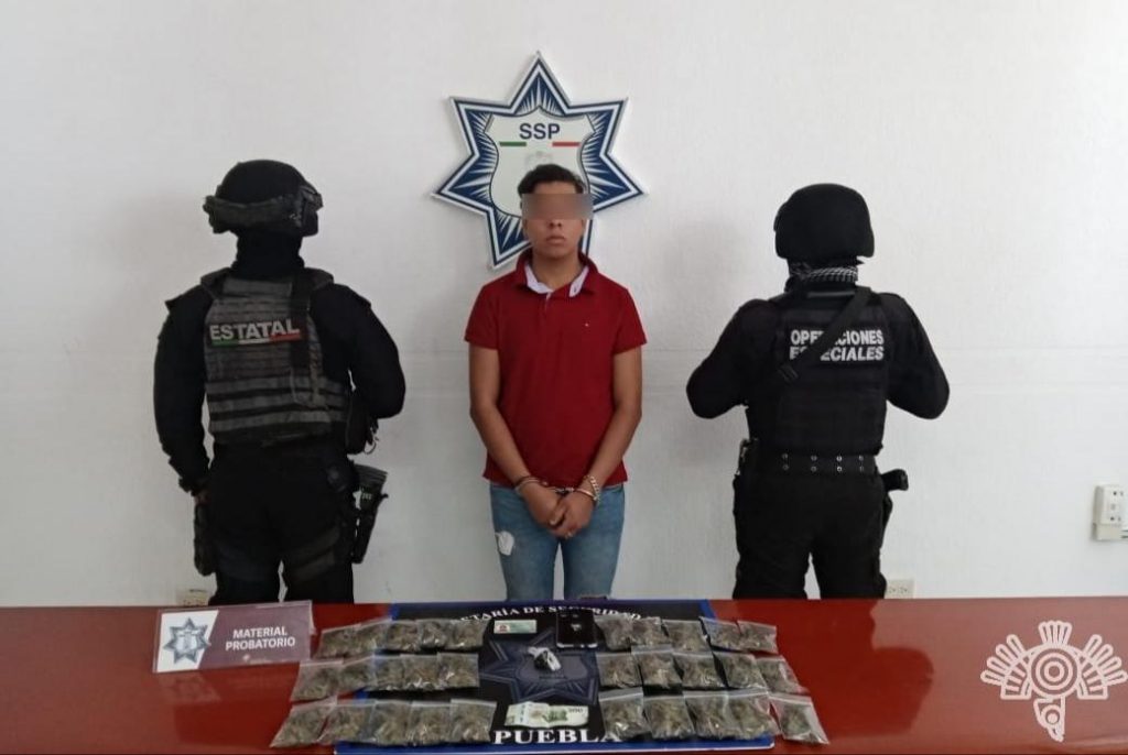 Narcomenudista de Los Sinaloa, detenido por la policía estatal