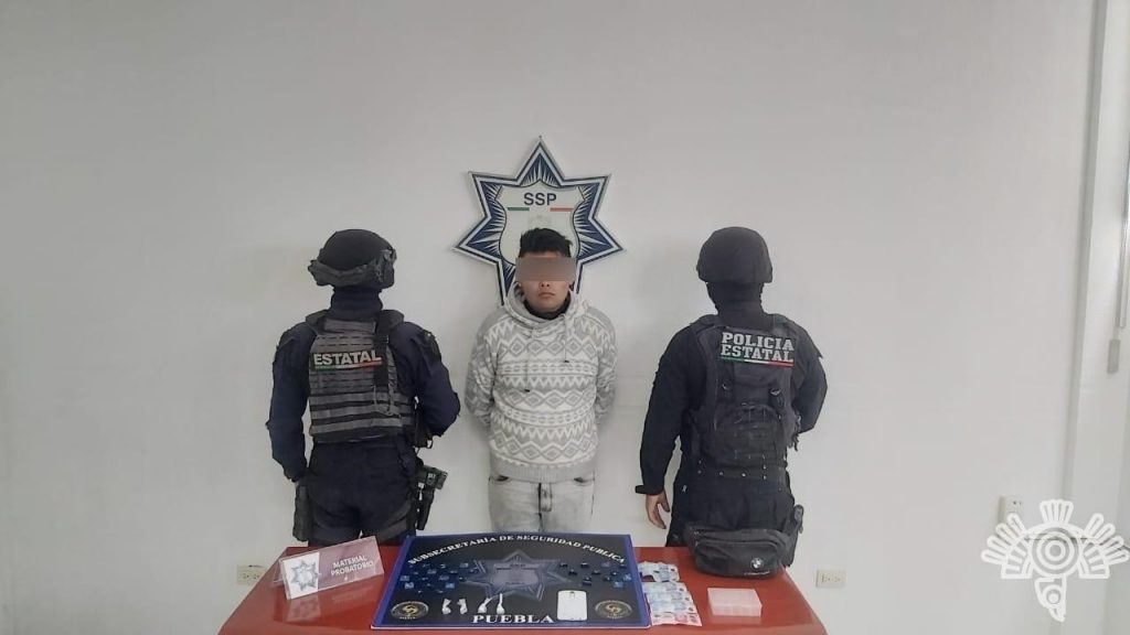 Captura Policía Estatal a distribuidor de droga de “El Croquis” y “El Chupón”