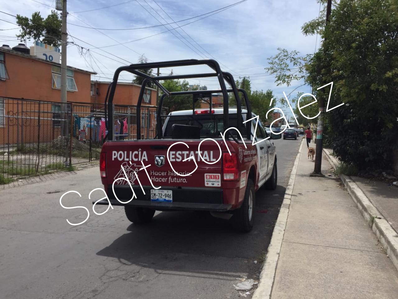 Hallan degollado a un hombre junto a la Santa Muerte en San Aparicio