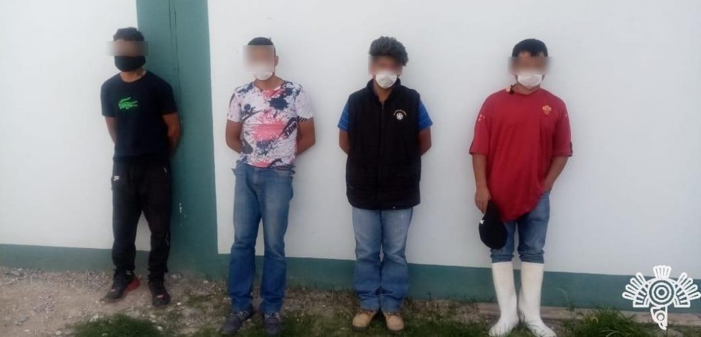 Policía estatal detiene a 6 tras operativo en Tepeaca