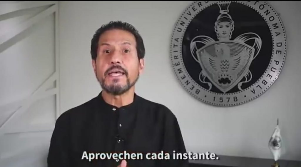 Rector Alfonso Esparza propondrá al CU un nuevo modelo para impartir clases