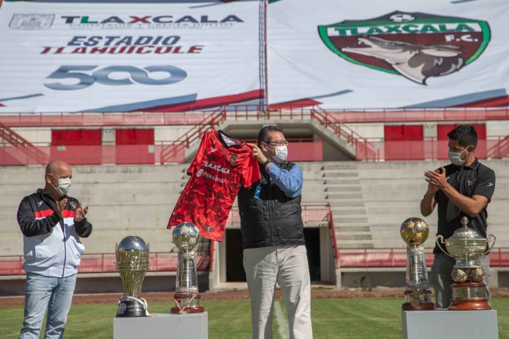 Desde Tlaxcala: Marco Mena encabeza la presentación del equipo Coyotes de la Liga de Expansión