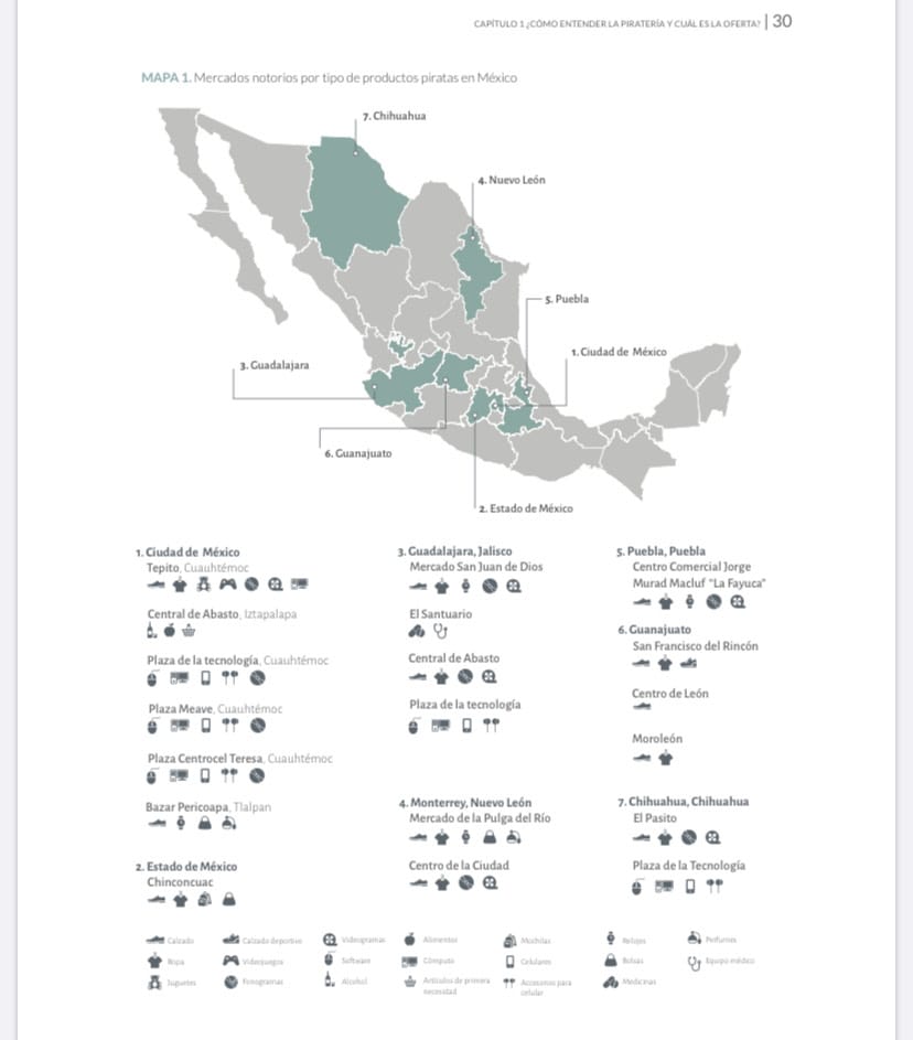 Puebla tiene puntos de venta pirata de armas y drogas, alerta ONC