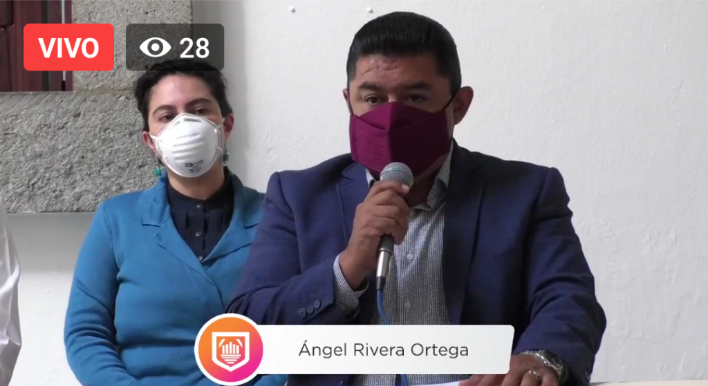 Video desde Puebla: Ayuntamiento de la capital esperará indicaciones del estado para el Grito de Independencia, señaló el regidor Ángel Rivera