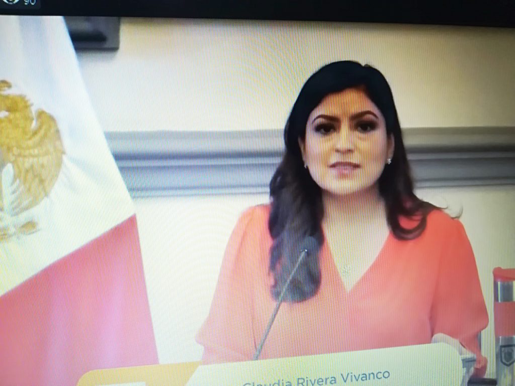 Estamos comprometidos en mejorar las condiciones laborales de las naranjitas: Claudia Rivera