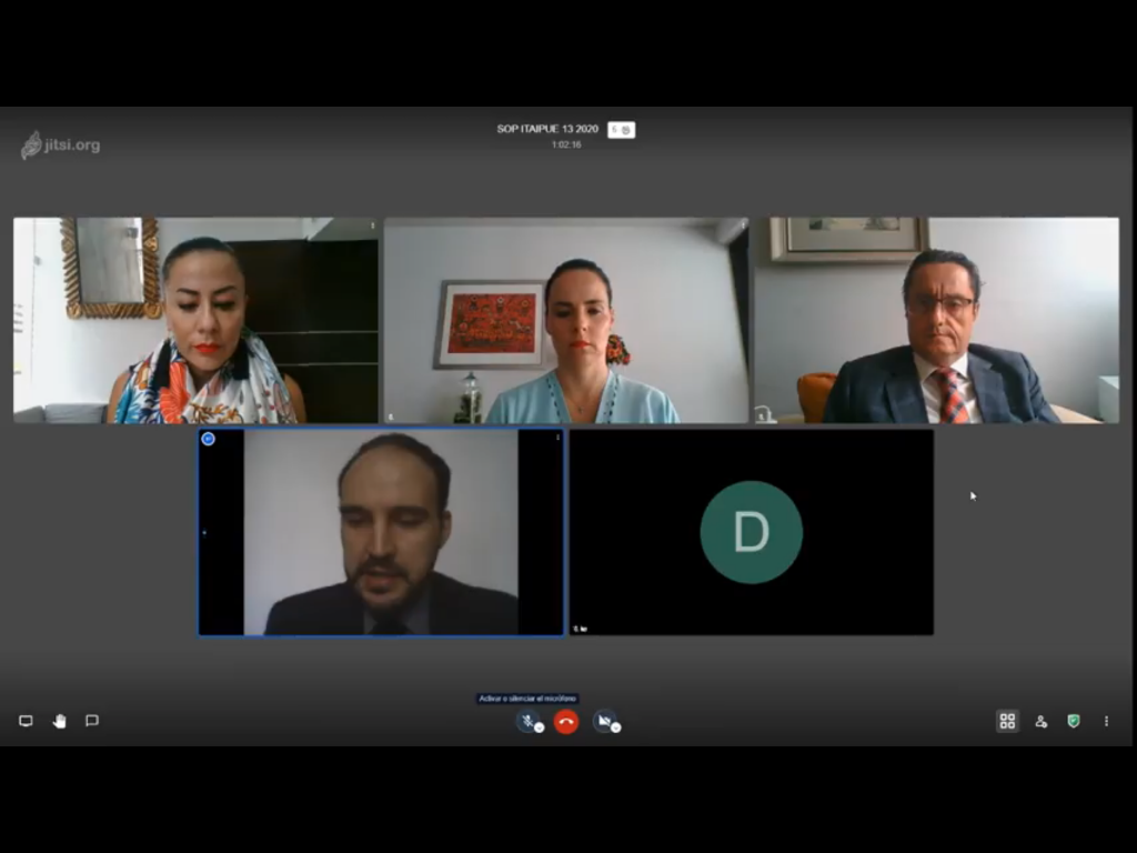 ITAIPUE sesiona por decimotercera vez de manera virtual
