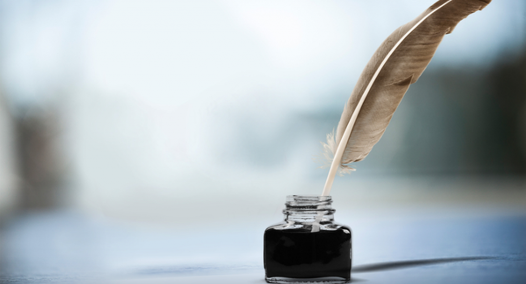 Entre la pluma y la tinta descubrió el encanto de su vida