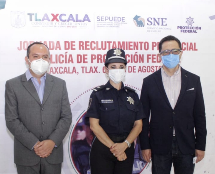 Se quedarán en Tlaxcala los 1,500 reclutados por el servicio de protección federal