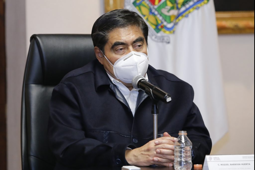 Video desde Puebla: Iniciará Gobierno del Estado operativos para verificar aforos en establecimientos,anuncia Barbosa Huerta