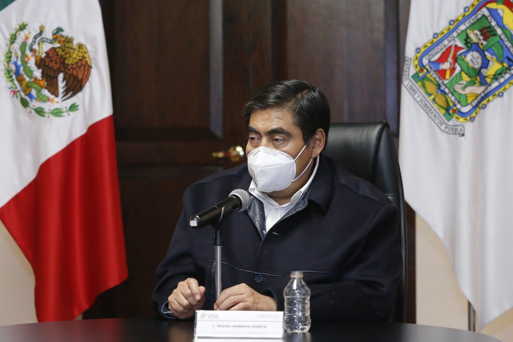 “Hay una curva manejable de contagios de COVID-19: Miguel Barbosa Huerta