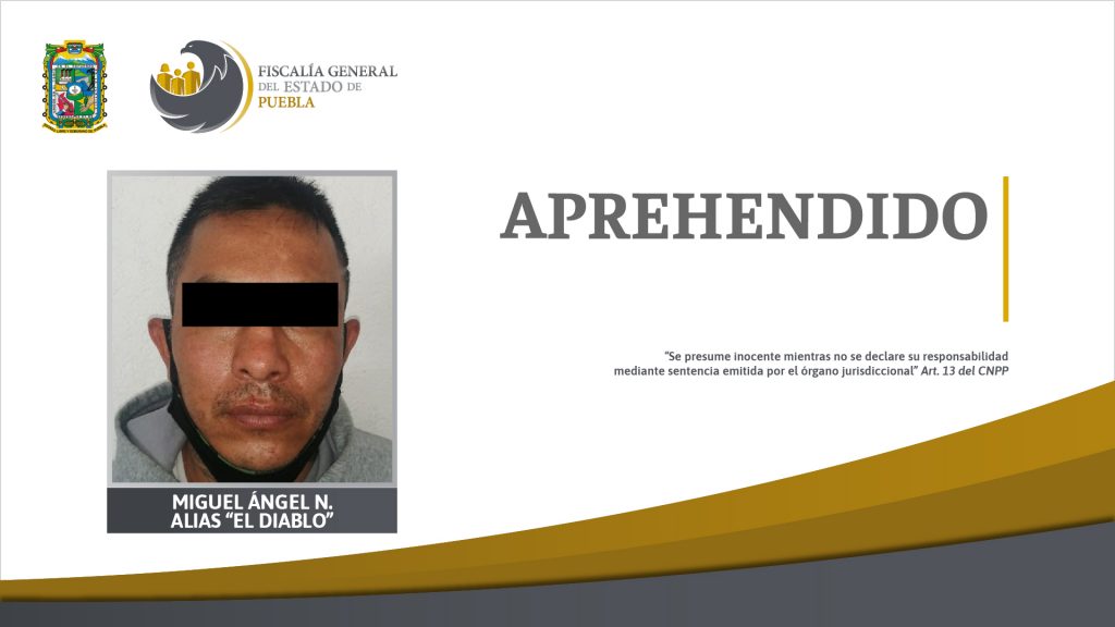 FGE aprehendió a Miguel Ángel N. “El Diablo” por homicidio en grado de tentativa
