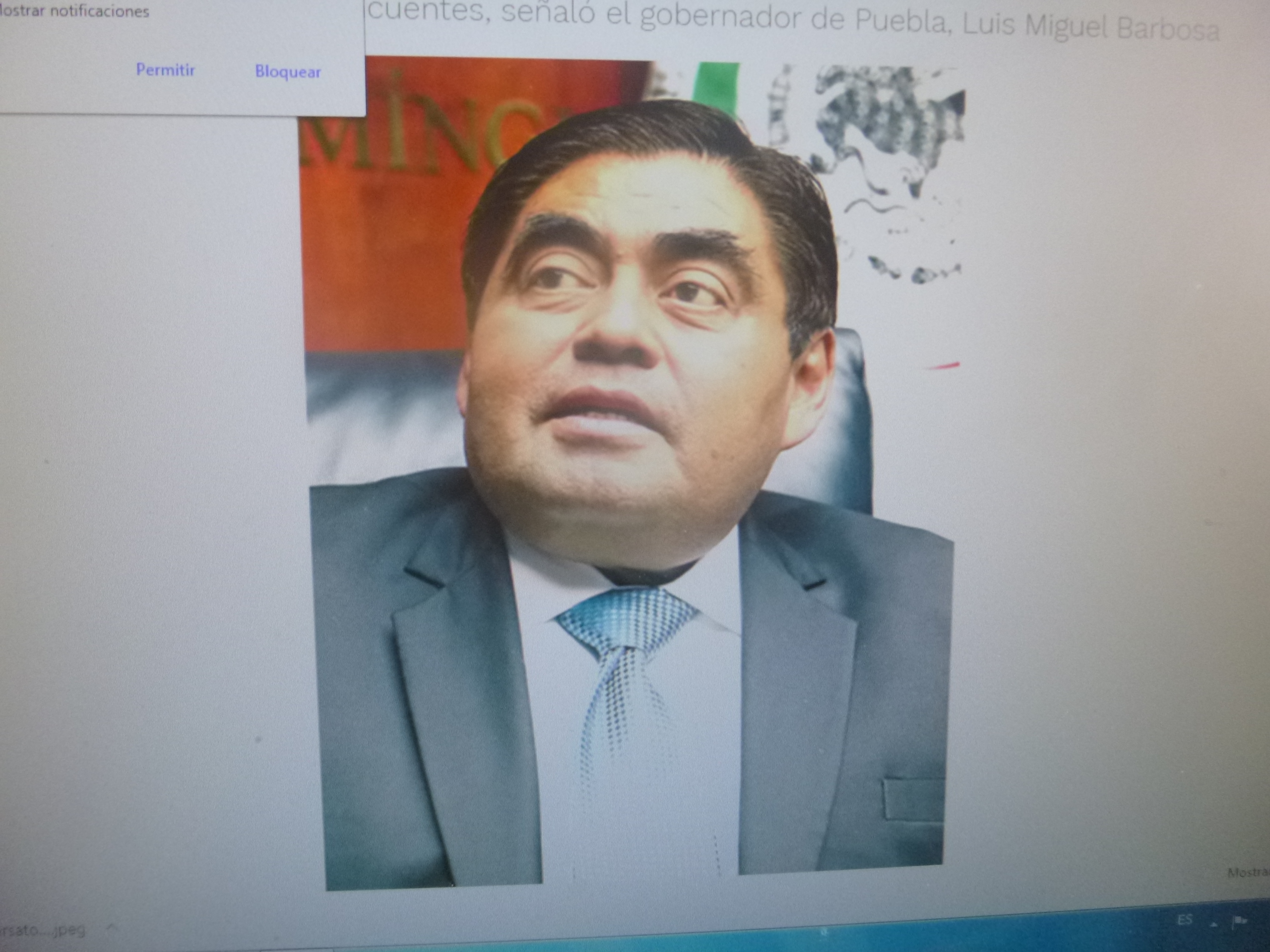 La economía de Puebla se recuperará, llegarán inversiones, afirma el gobernador Miguel Barbosa
