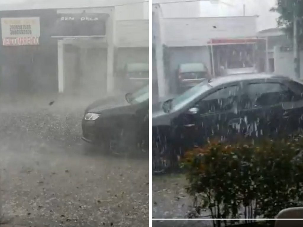 Fuerte lluvia se registra nuevamente en la capital