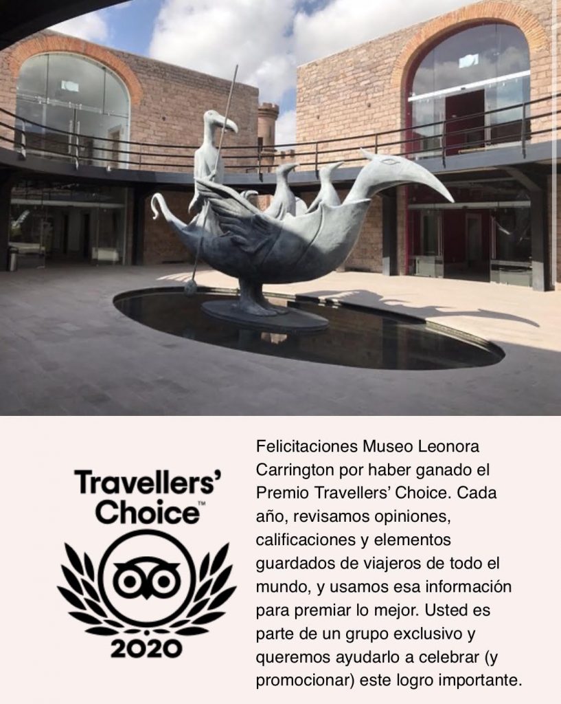 Traveler´s Choice 2020 al Museo Leonora Carrington SLP