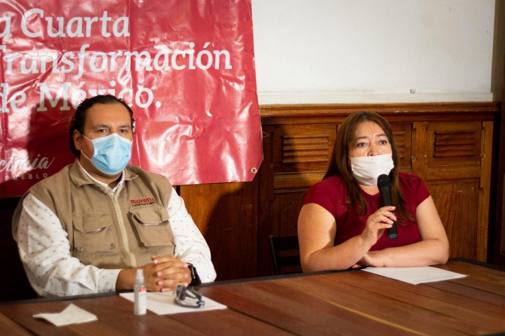 No habrá reparto de candidaturas en Morena: Salazar Vicentillo