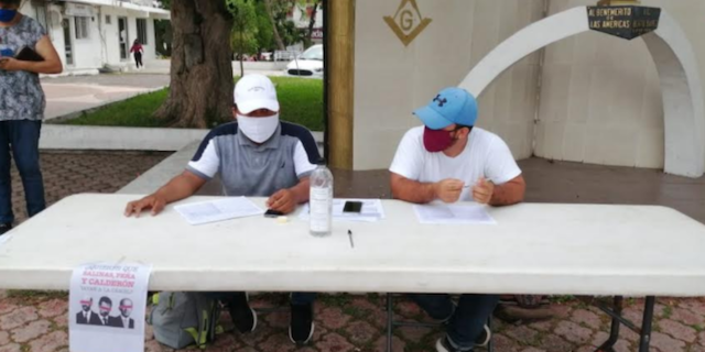 Da inicio en Puebla recolección de firmas para enjuiciar a expresidentes de México