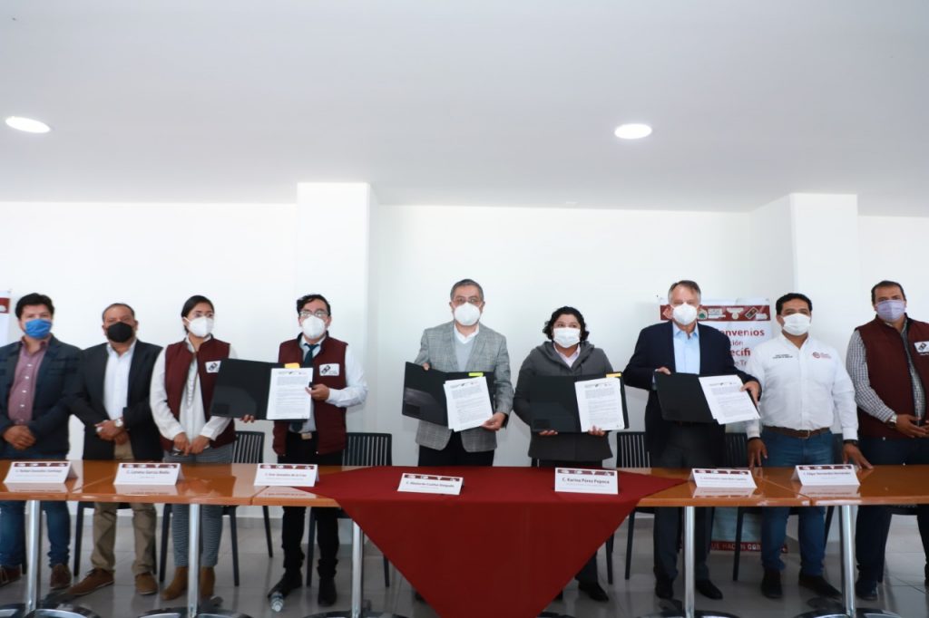 San Andrés Cholula, primer municipio en firmar convenios de colaboración con la secretaría del Trabajo