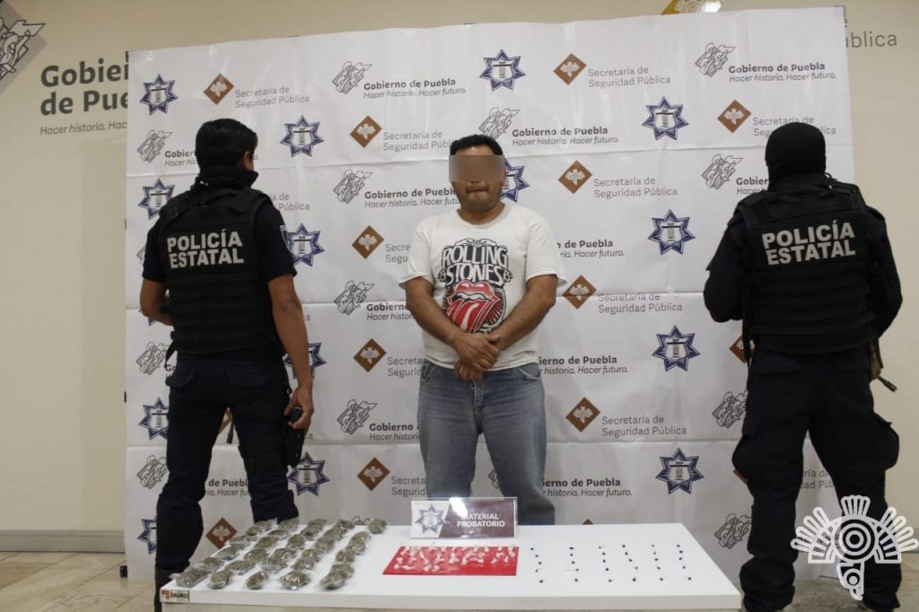 Policía Estatal detiene a vendedor de drogas de “El Croquis”