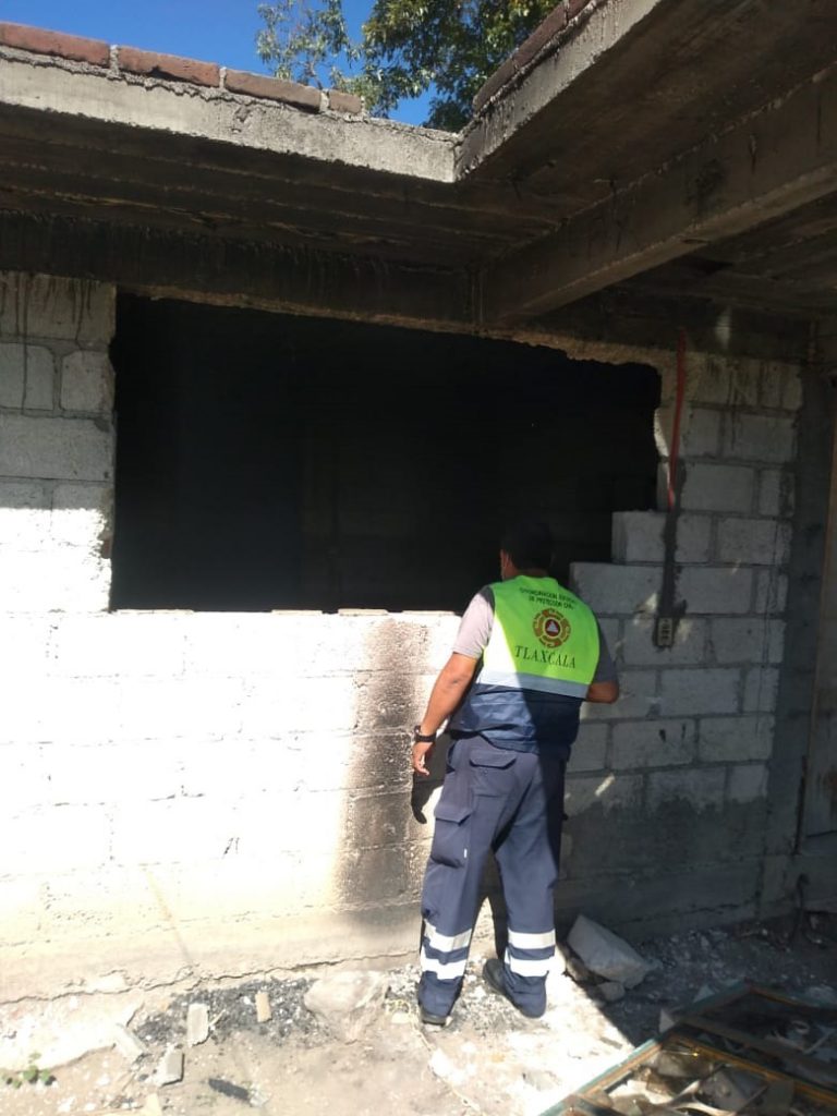 Desde Tlaxcala: Brigadas de CEPC activan protocolo de atención por acumulación de gas.