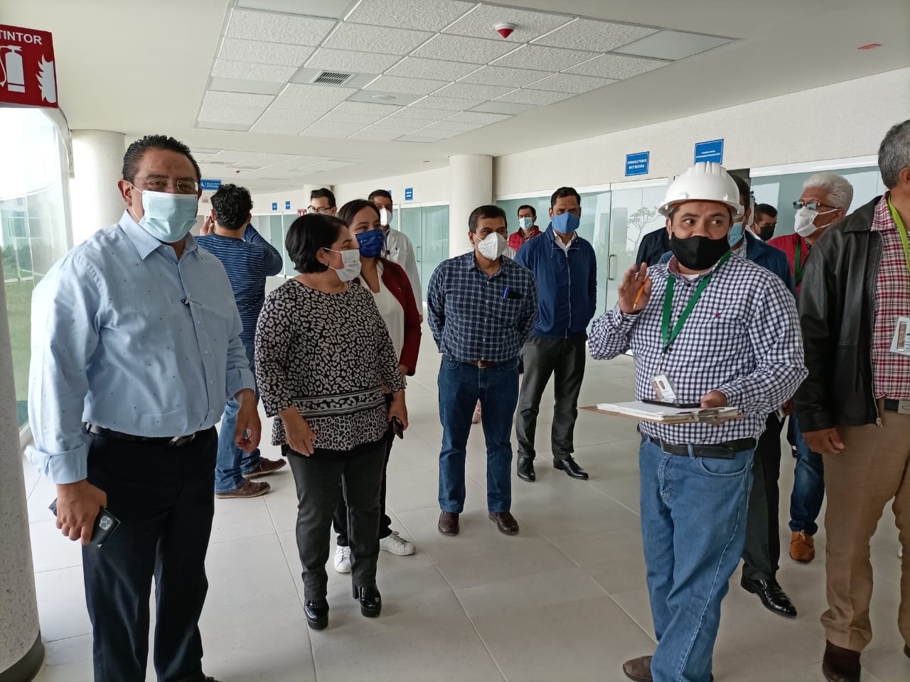 Realiza Secretario de Salud recorrido por el nuevo Hospital General de Tlaxcala.