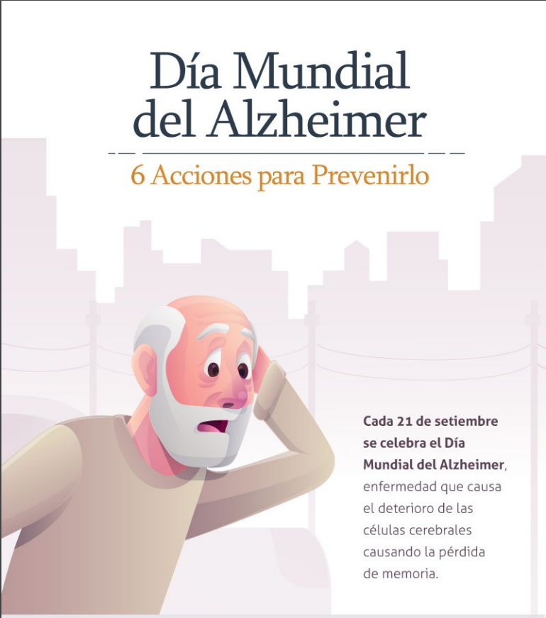 Día Mundial del Alzheimer, 6 acciones para prevenirlo