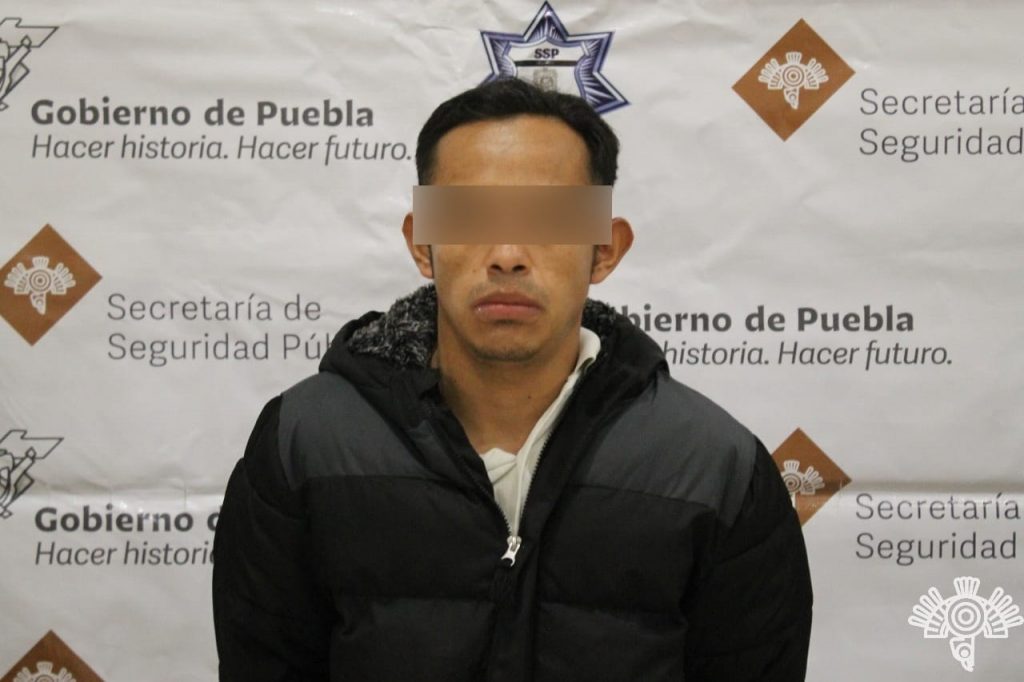 Presunto narcomenudista de Coronango es detenido por la Policía Estatal