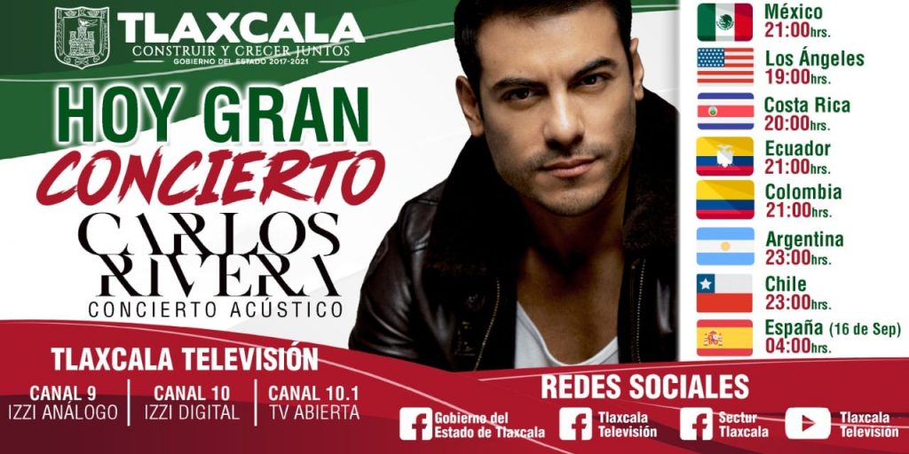 Desde Tlaxcala: Gobierno estatal invita a celebrar las Fiestas Patrias desde casa