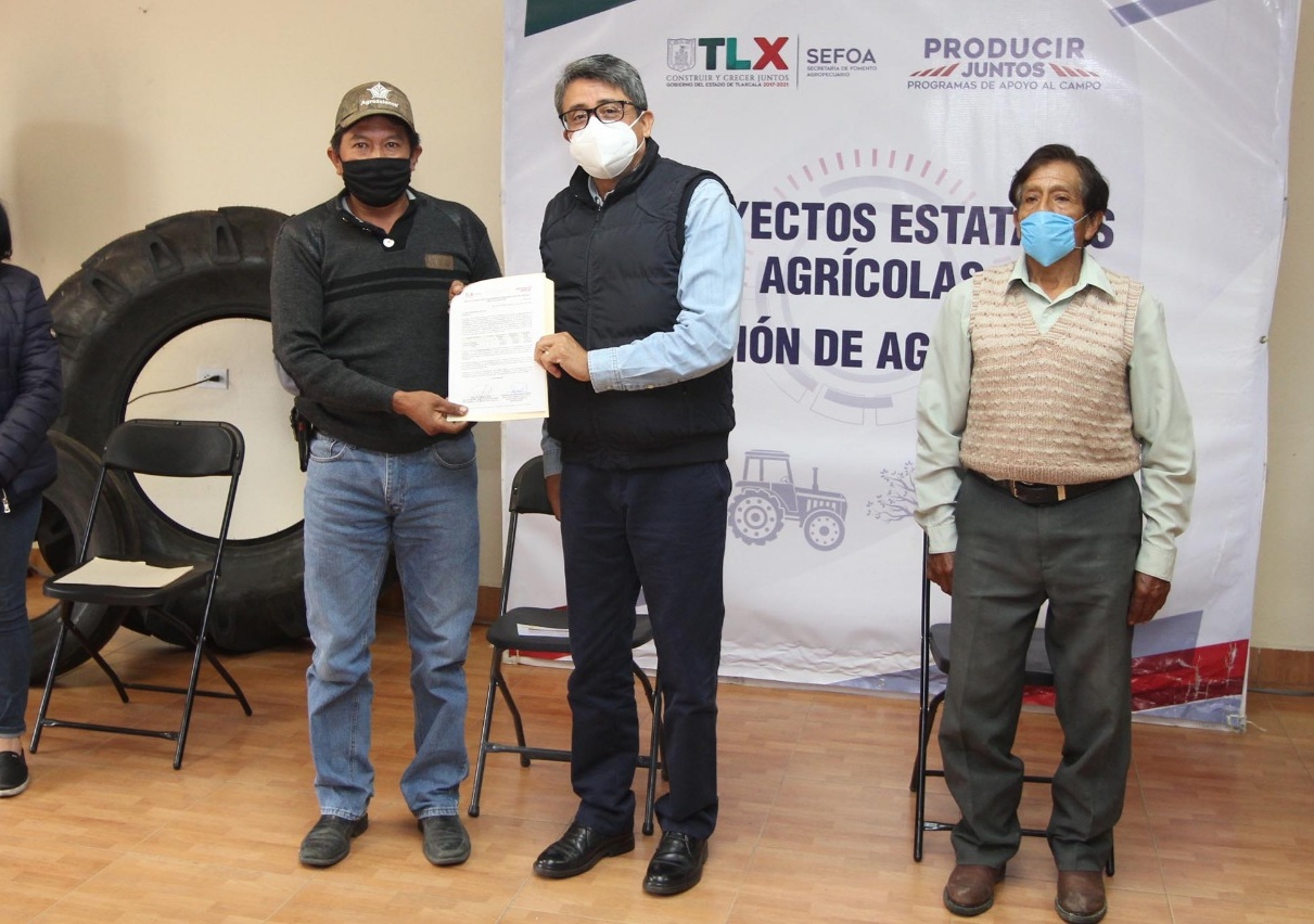 Fomenta SEFOA renovación de maquinaria agrícola.