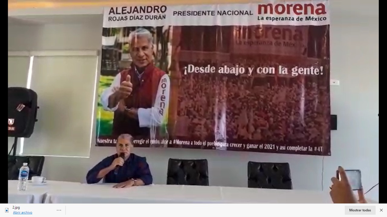 No hay piso parejo en elección de la dirigencia de Morena: Alejandro Rojas