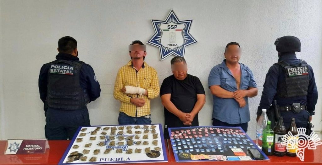 Captura Policía Estatal a tres presuntos narcomenudistas de “Los Lavaderos”