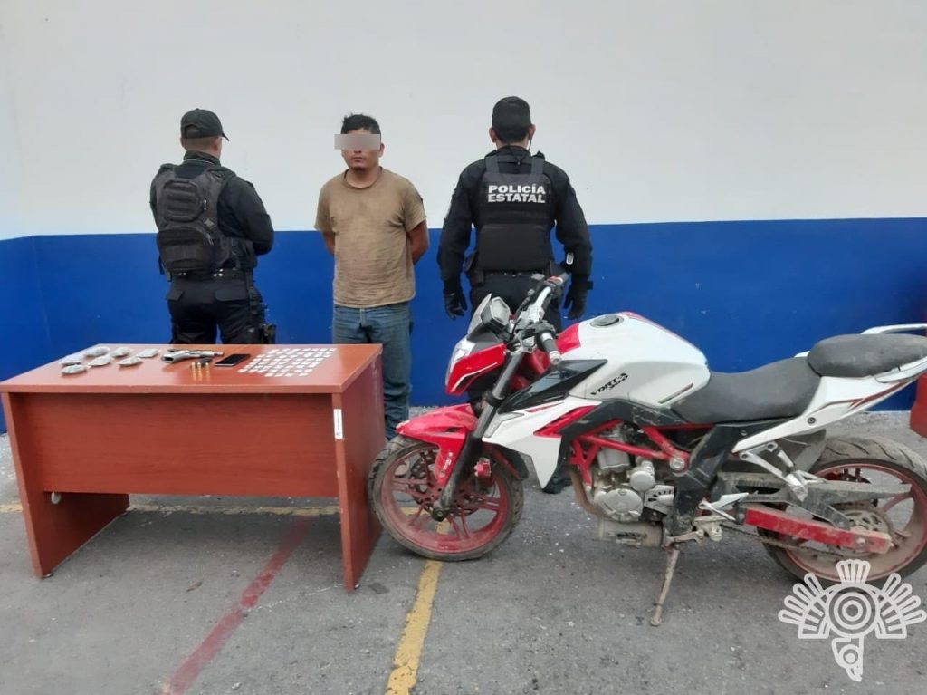 Detiene Policía Estatal al presunto líder de “Los Carballo”