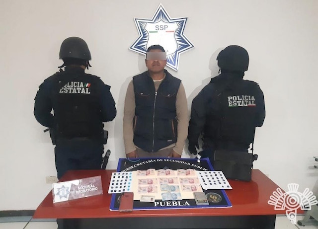 Detiene Policía Estatal a presunto narcomenudista de “El Chupón”