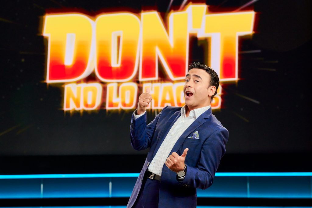 Adal Ramones conduce DON’T “No lo hagas” a partir del lunes 21 de septiembre a las 19:30 horas por Azteca Uno